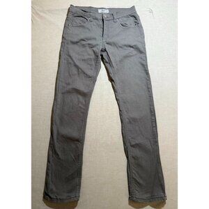 House Of Lordes Jeans Mens 30‎ Gray Denim Belted Pocketed Men 30X29.